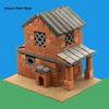 Маленький каменщик DIY Строительные блоки для дома из цемента - Образовательная игрушка для детей