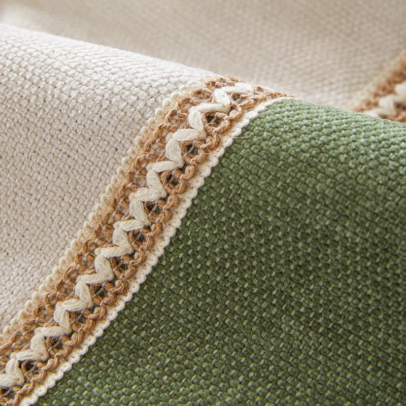 Nordic Sofa Cushion Four Seasons Universal Non-Slip Chenille Straight Row Leather Sofa Cover Cushion Cover Towel