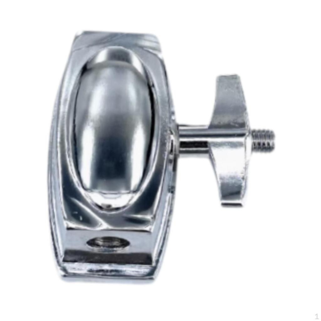 Кронштейн для крепления барабана, простая в установке профессиональная опорная пластина для бас-тома джазовая сменная металлическая ножка