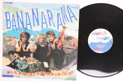 12-дюймовая пластинка BANANARAMA Na Na Hey Hey Kiss Him Goodbye NANX4 LONDON 1983 UK Поп Б/у