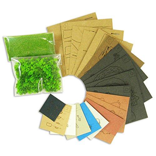 Sankei Миниатюрная бумажная модель Studio Ghibli: Аситака и Татаригами Принцесса Мононоке Масштаб не указан, MP07-41