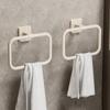 1/2Pcs Bathroom Towel Ring Holder Stainless Steel Bathroom Round Towel Ring Wall Mount Round Bathroom Shelf Bathroom Accessories