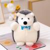 Simulation hedgehog plush toy doll small short leg hedgehog couple men's and women's dolls soothing doll furniture ornament