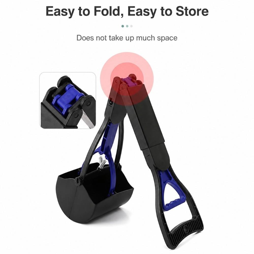 Portable Pet Waste Picker Easy Cleaning Poop Scoop Shovel Dog Poop Scooper  Dog Walking