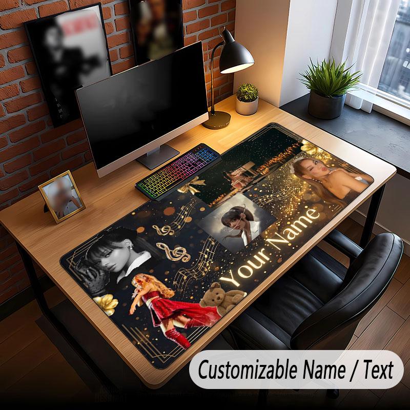 Custom Name Extended Mouse Pad,Ayliva Gaming Desk Mat For Home Office Desktop Decor
