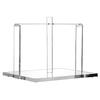 New Sleek Lucite Napkin Holder Acrylic Tissue Box Holder Desktop Napkin Holder Tissue Box Organizer El Restaurant Table Decor