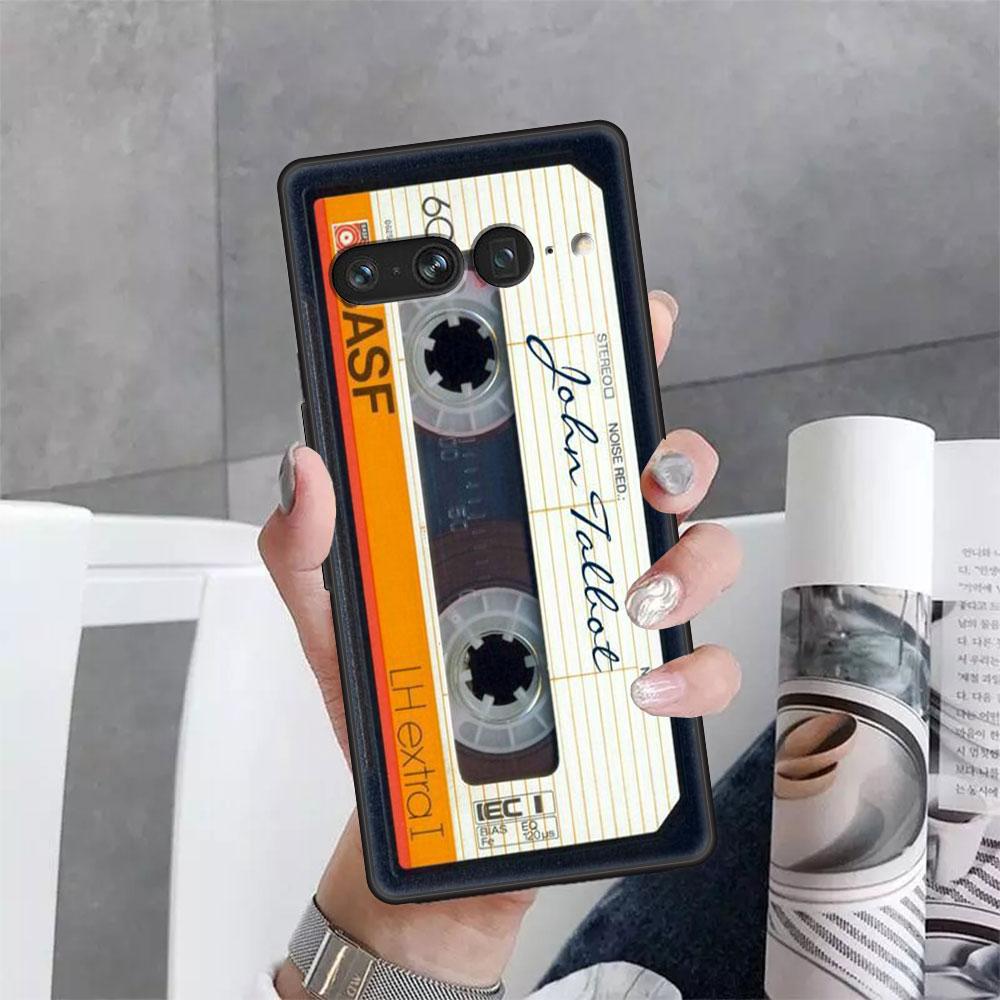 Чехол для Google Pixel 7 6 Pro 5 4 3 3a XL 5a 4a 5G Мягкий чехол для Pixel 6Pro 4XL 3XL 3aXL Задняя крышка Магнитная кассета для радио