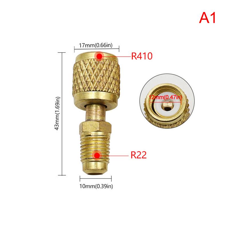R22 К R410 Трубка из фторида для кондиционирования воздуха Труба высокого давления для фреона Адаптер для холодильника Трубка для добавления жидкости Инструмент Аксессуары