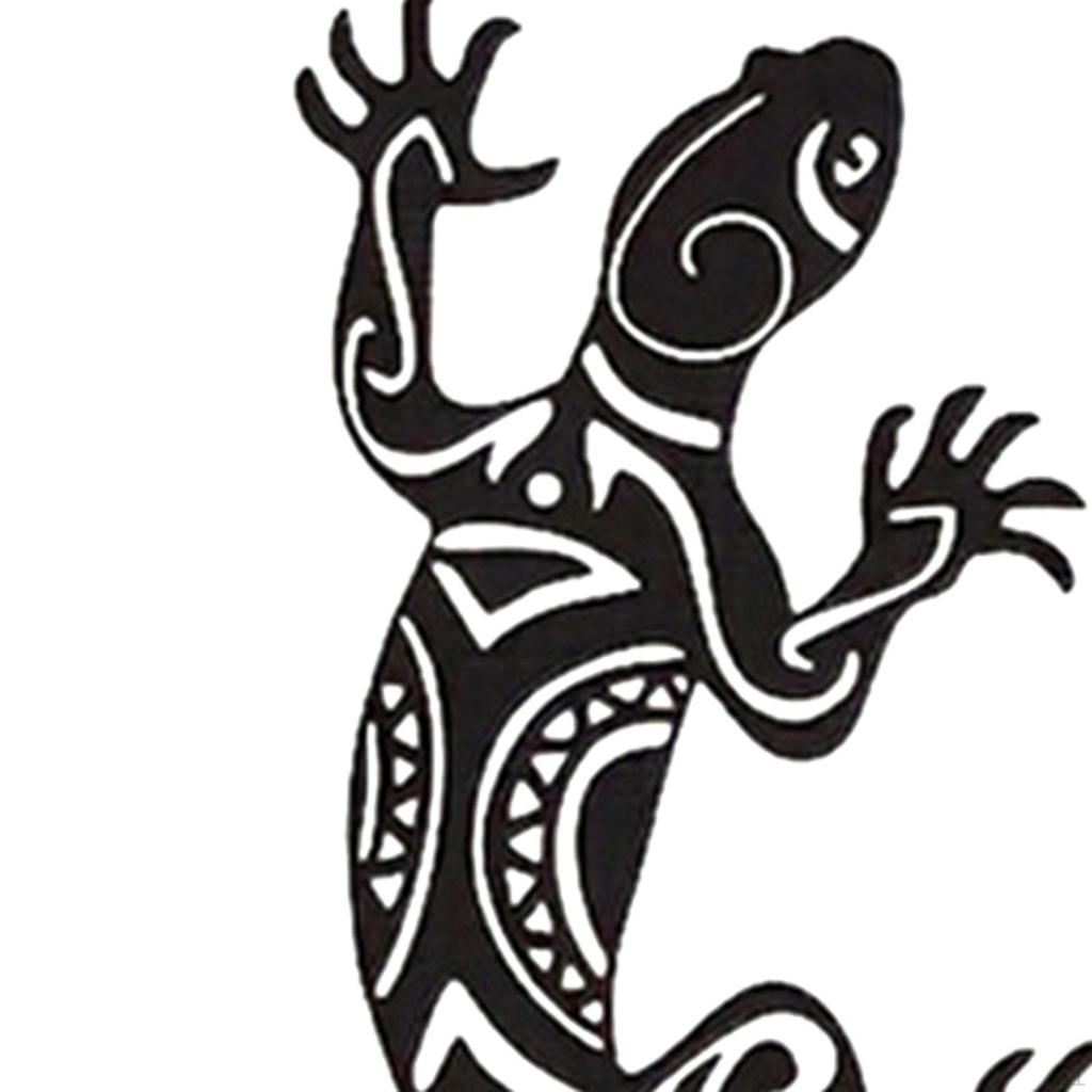Геккон Ящерица Железная Настенная Художественная Декорация Для Дома И Сада
