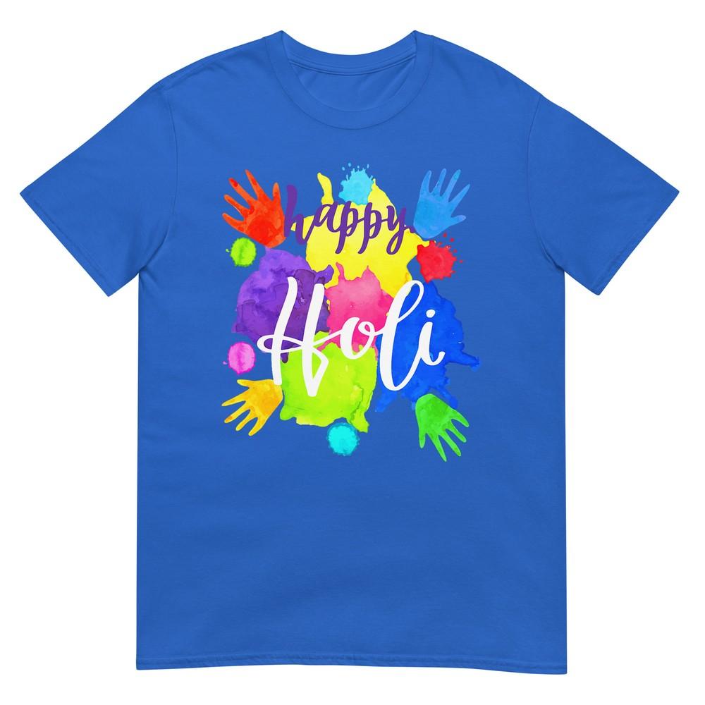 Happy Holi Shirts For Kids Boys Girls Toddler India Hindu Tshirt