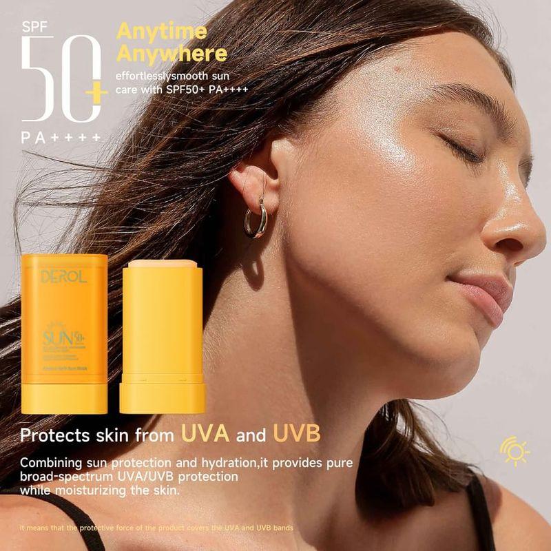 DEROL - Хлопковый Мягкий Солнцезащитный Стикер SPF50+ PA++++