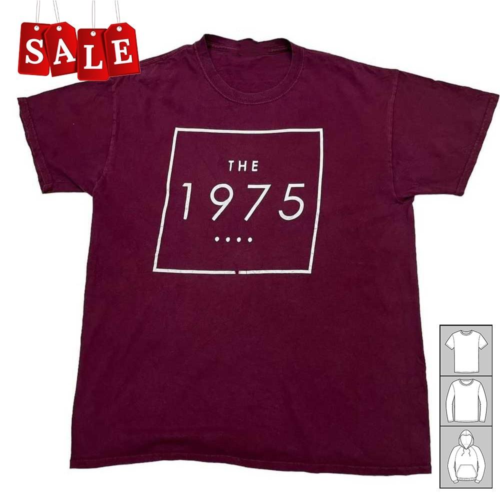 Новый Подарок Для Фанатов Группы The 1975 Мужская Футболка Все Размеры TH399 Унисекс Футболка