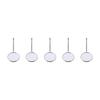 50pcs Stainless Steel Dental Orthodontic Mouth Mirrors Plain Mirror