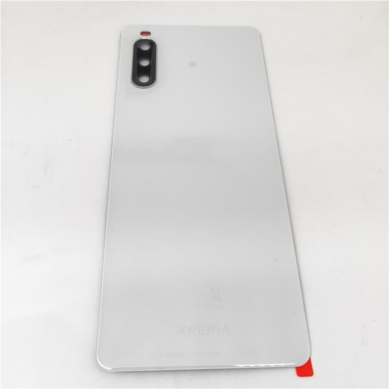 Glass For Sony Xperia 10 III SO-52B SOG04 XQ-BT52 A102SO Battery Cover Rear Door Panel Housing Cover Replacement Parts