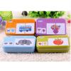 Kids Montessori Baby Early Educational Puzzles Toy Matching Game Cognitive Card Car Fruit Animal Life Puzzle Children Toys MYY