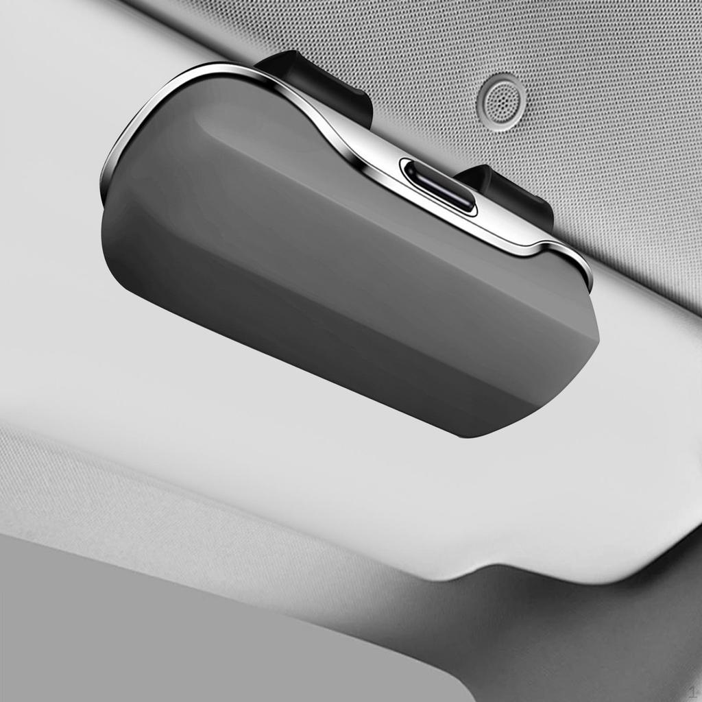 Держатель солнцезащитных очков для автомобильного козырька, футляр для автомобильных очков, органайзер для хранения очков, экономящий место