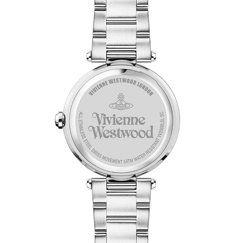 Наручные часы-браслет Westwood Silver Blue Shell Crystal VV206BLSL [Vivienne Westwood]Vivienne Женские [Товар]