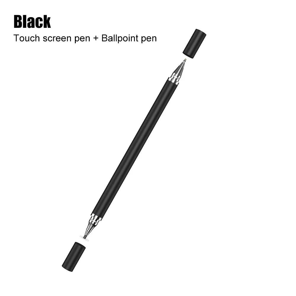 2 In 1 Stylus Pen for Mobile Phone Tablet Drawing Pen Capacitive Pencil Universal Touch Screen Pen for Pad Iphone Android Xiaomi