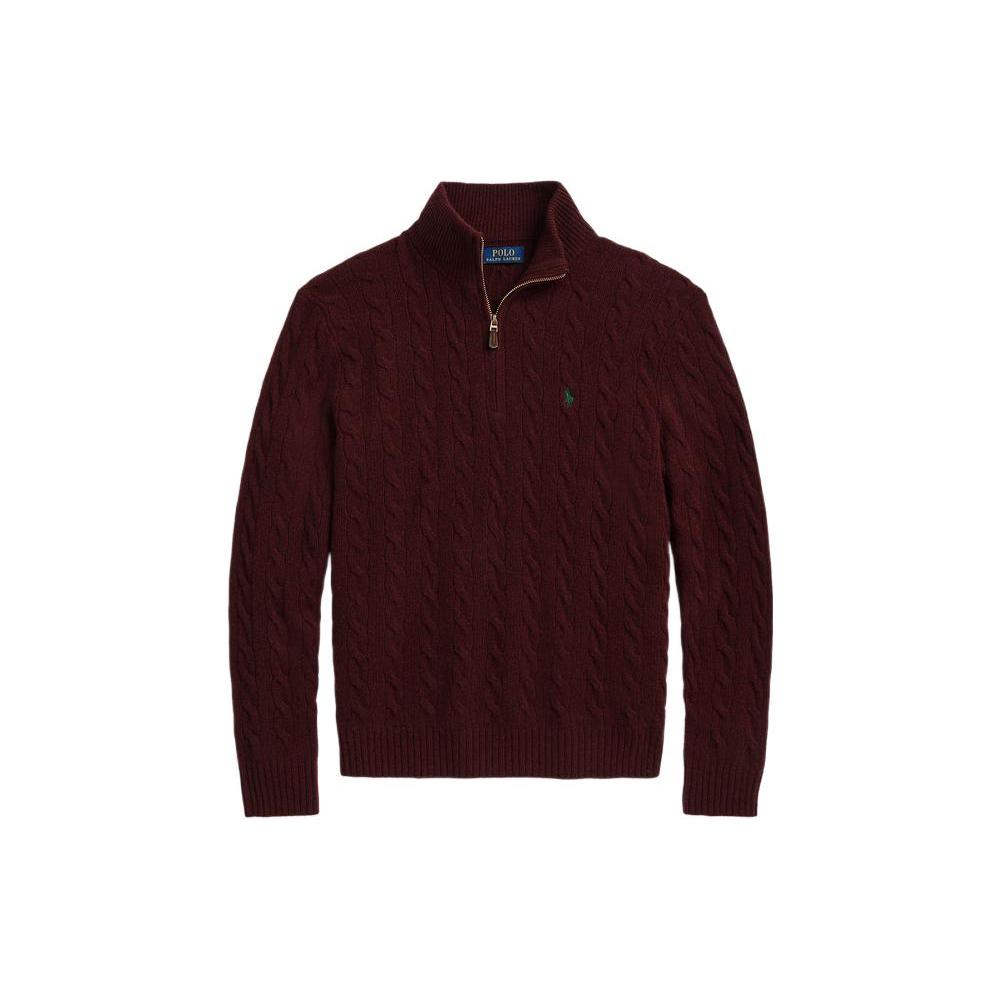 Polo Ralph Lauren Свитер с молнией до середины из фактурной вязки MNPOSWE16821082-601