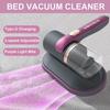 Bed Vacuum Cleaner,Super Strong Suction And Low Noise,UV Light,Washable HEPA Filter For Deep Clean,Handheld Vacuum,Mattress Vacuum Cordless