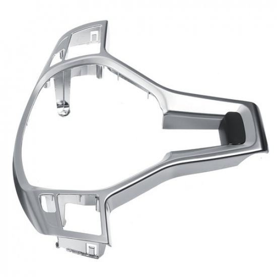 AMG Style Steering Wheel Trim Cover For 2012-2014 Benz W176 W204 W212 Silver 1Pc