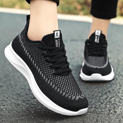 Обувь Женская обувь Универсальные летние сетчатые дышащие кроссовки Удобная повседневная обувь Легкая обувь для бега