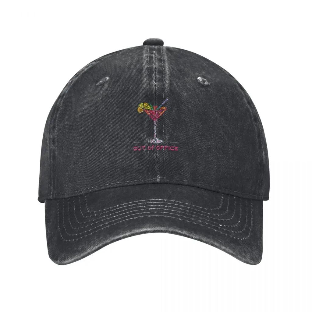 out of office - cocktail Baseball Cap Hip Hop Golf Cap luxury caps Men's Women's