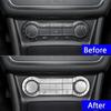 Car Center Console Air Conditioning Switch Button Stickers Fit For Mercedes Benz A B Class W176 W246 CLA C117 GLA X156