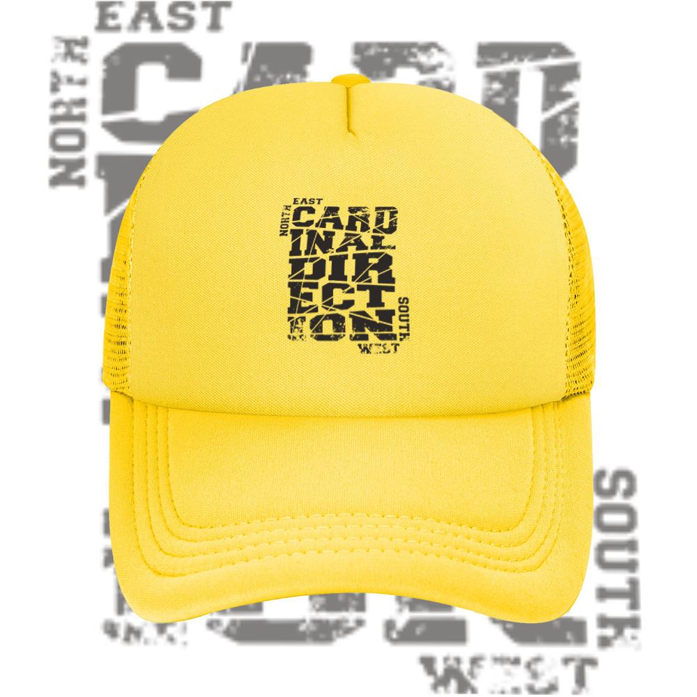 Cardinal Direction Graphic Design Vintage East North Baseball Cap Anime Graphic Hats Adult Unisex Women Sports Outdoor