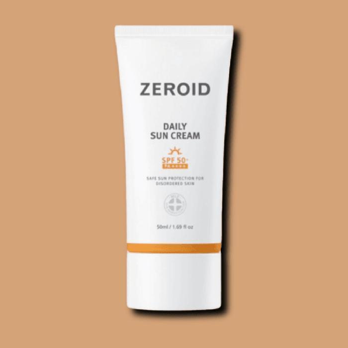 ZEROID Солнцезащитный крем Ежедневный SPF50+ PA+++ 50мл 1 шт.. Неорганический солнцезащитный крем (30429864)