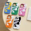 Художественный Эстетичный Стильный Чехол для Телефона для IPhone 16 15 14 13 Pro Max Iphone 16 Милый Ударопрочный Защитный Чехол с Волнообразными Краями