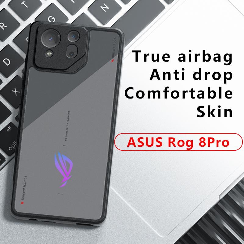 Противоударный акриловый прозрачный чехол для телефона ASUS Rog Phone 8 Pro 7 Phone 6 Pro 6D, жесткий защитный бампер, задняя крышка