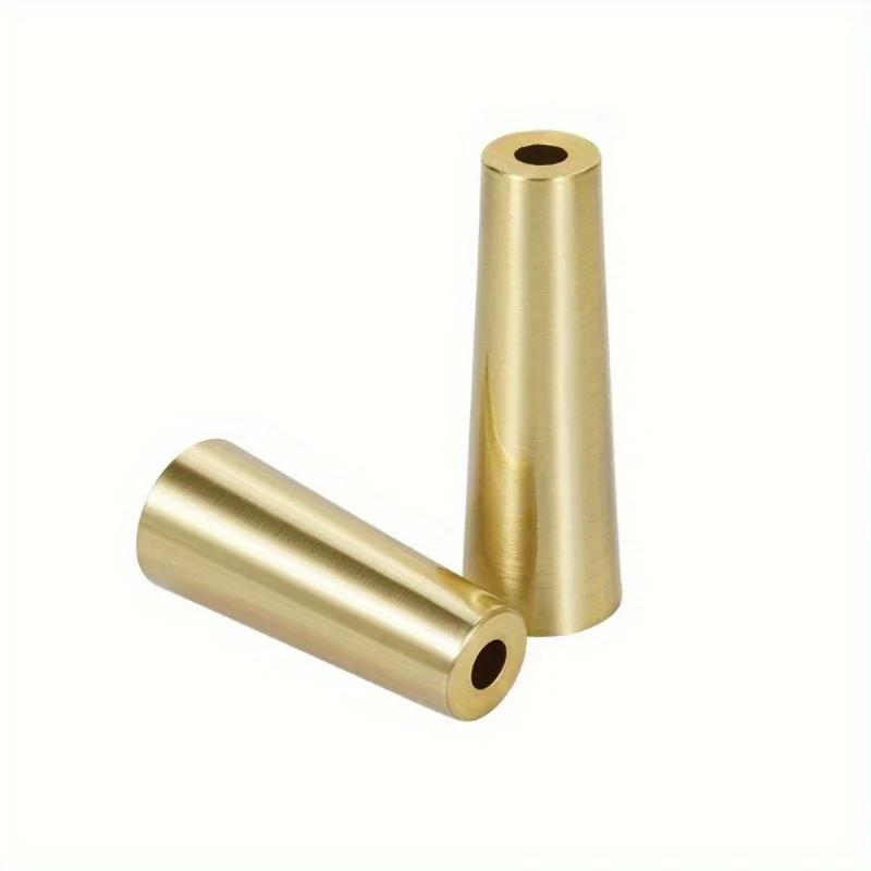 4pcs 100mm Furniture Cylinder/Conical Iron Foot Cover Copper Tip Table Chair Cap Protector Bottom Safety Mat Iron Foot Cover