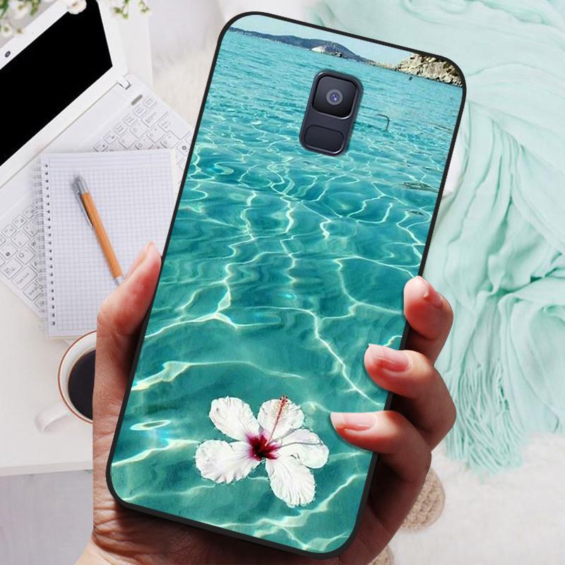 Для Samsung Galaxy A8 Plus 2018 Чехол Черная Крышка Лев Волк Силиконовые Мягкие Задние Чехлы Для Samsung A8 2018 A530 A530F Чехол для телефона