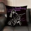 H-Hysterics Glamour Girl Наволочка Натуральный Лен Органическая Ткань Двусторонняя Печать Диван Домашний Декор Подарок Наволочка