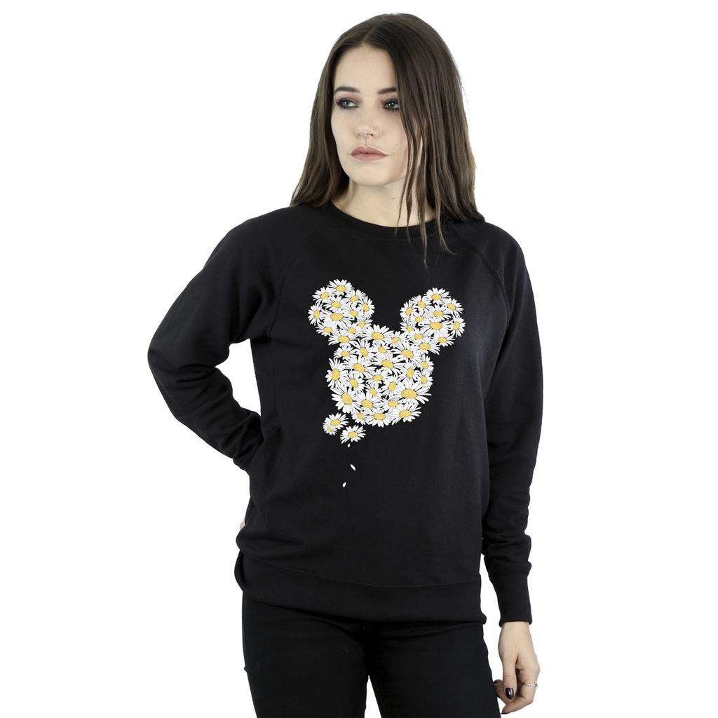 Mickey Mouse Womens/Ladies Chamomile Head Sweatshirt