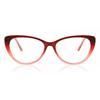 Full Rim Cat Eye Burgundy Merijean Cp138b Fashion Women Eyeglasses
