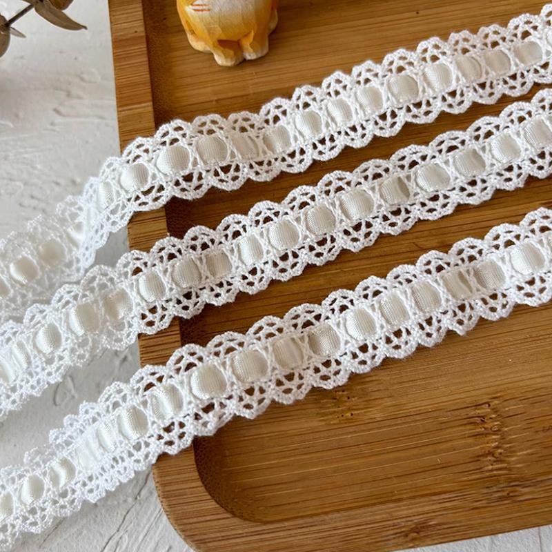 3M Hollow Вышивка Кружева Аксессуары Обертывание Отделка DIY Атласная Лента Тканая Лента Ручной Работы Декоративные Материалы 2 см