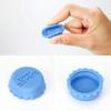 6/12pcs Beer Bottle Sealing Caps, 6 Colors Creative Leak-Proof Wine Bottle Stoppers, Reusable Wine/Liquor Bottle Accessories (Random Color)