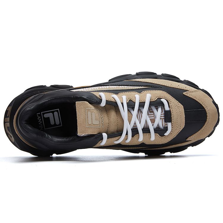 Fila Модные кроссовки Мужские кроссовки Черно-желтые F12M144145FBN