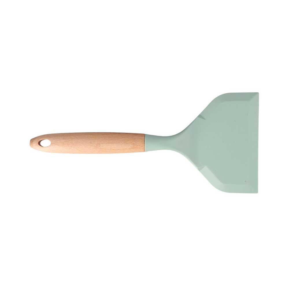 Wide Mouth Tamagoyaki Spatula Wooden Handle Pizza Shovel Cooking Utensils Non-stick Spatula Steak