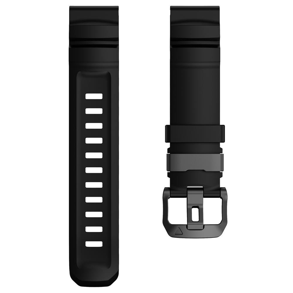 Спортивный силиконовый ремешок для часов 22/26 мм для Garmin Fenix 8Pro 8 7X/Quatix 8 7/Enduro 3 2/Forerunner 970 965 Запасной ремешок для часов