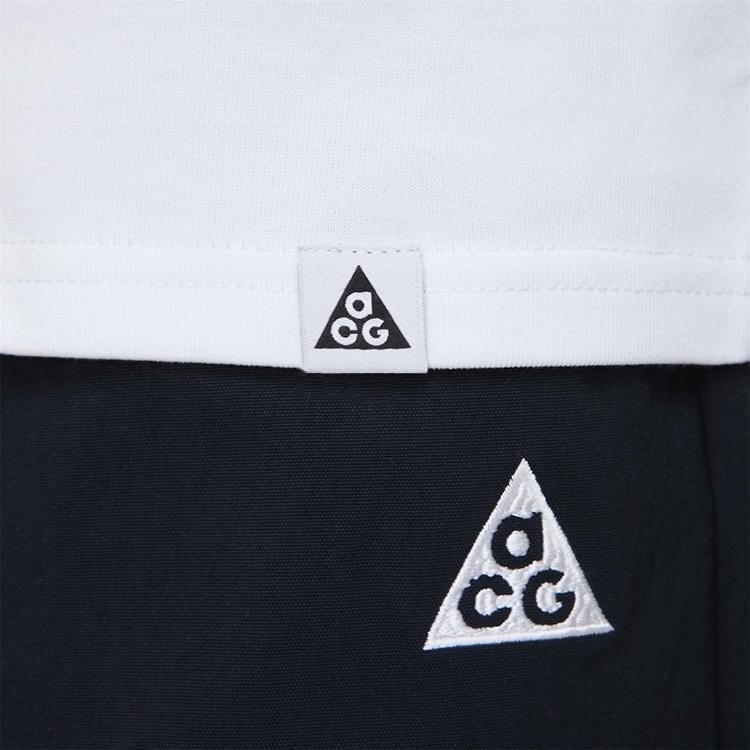 Nike Серия ACG ACG DF LS OC ANTS Дышащая футболка с длинным рукавом Мужские топы Белый HJ0803121