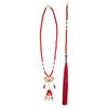 Pearl Horse Face Skirt Necklace Tang Ming Song Dynasty Long Tassel Necklace  Women
