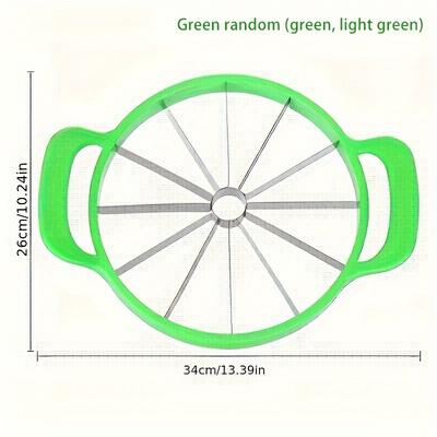 Нержавеющая сталь Резак для арбуза Большой слайсер для дыни для фруктов