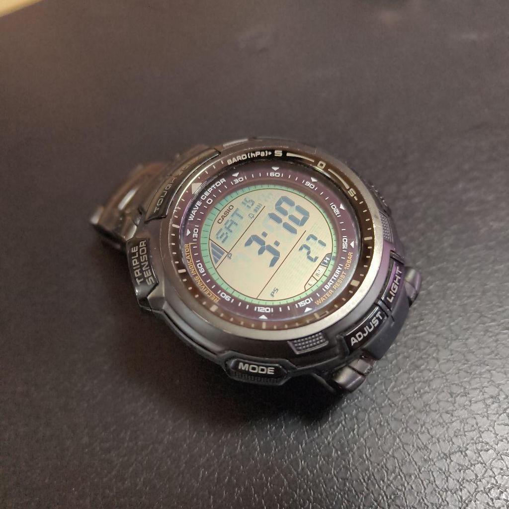 Б/у Мужские часы CASIO PROTREK Titanium