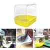 Plastic Box Bird Supplies Pet Cleaning For Pet Shower Bird Bathtub Birdbath Parrot Bathing