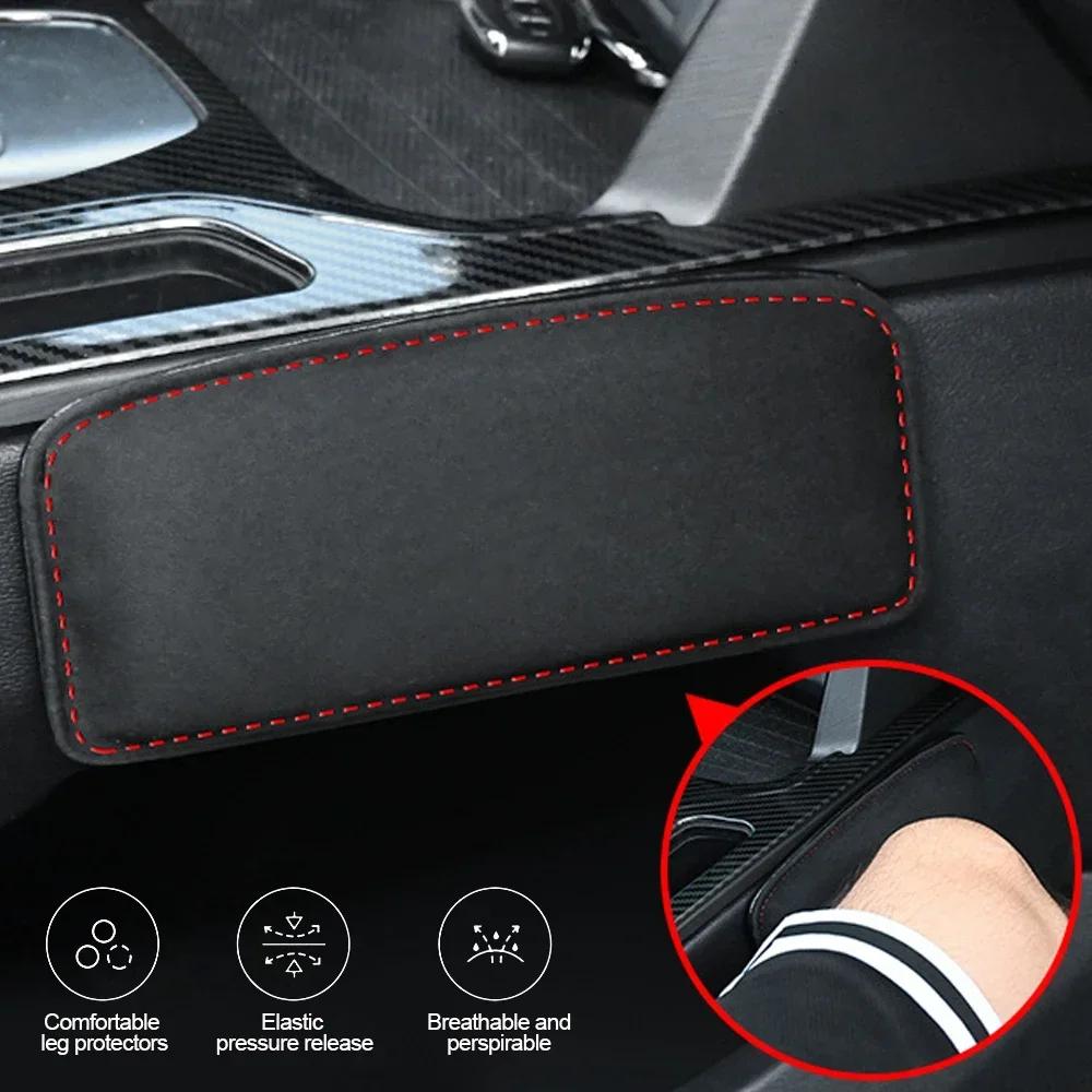 Car Knee Pad Leg Thigh Pillow Cushion Memory Foam Support Tool Knee Pad Door Central Control Leg Cushions Car Leg Rests Knee Pad