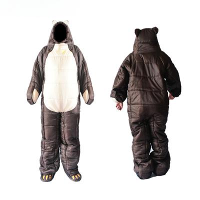 Спальный мешок Cotton Bear Camping Down, зимний костюм для -10℃—5℃, спальные мешки для холодной погоды, легкое походное снаряжение