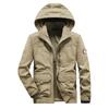 Men's Jacket Spring and Autumn Leisure Joker Outdoor Windproof Hooded Tooling Mountaineering Clothes